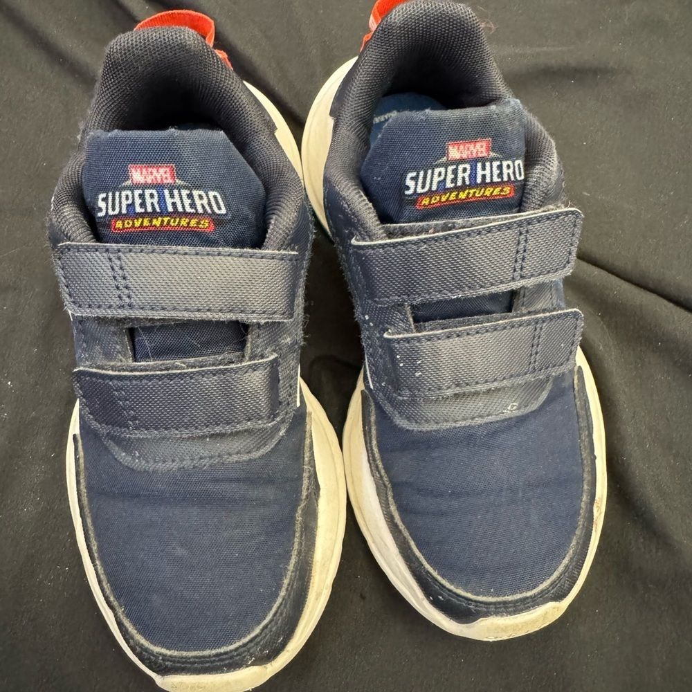 Marvel Spider-Man Kids' Sneakers - Navy and White - Picture 2 of 6